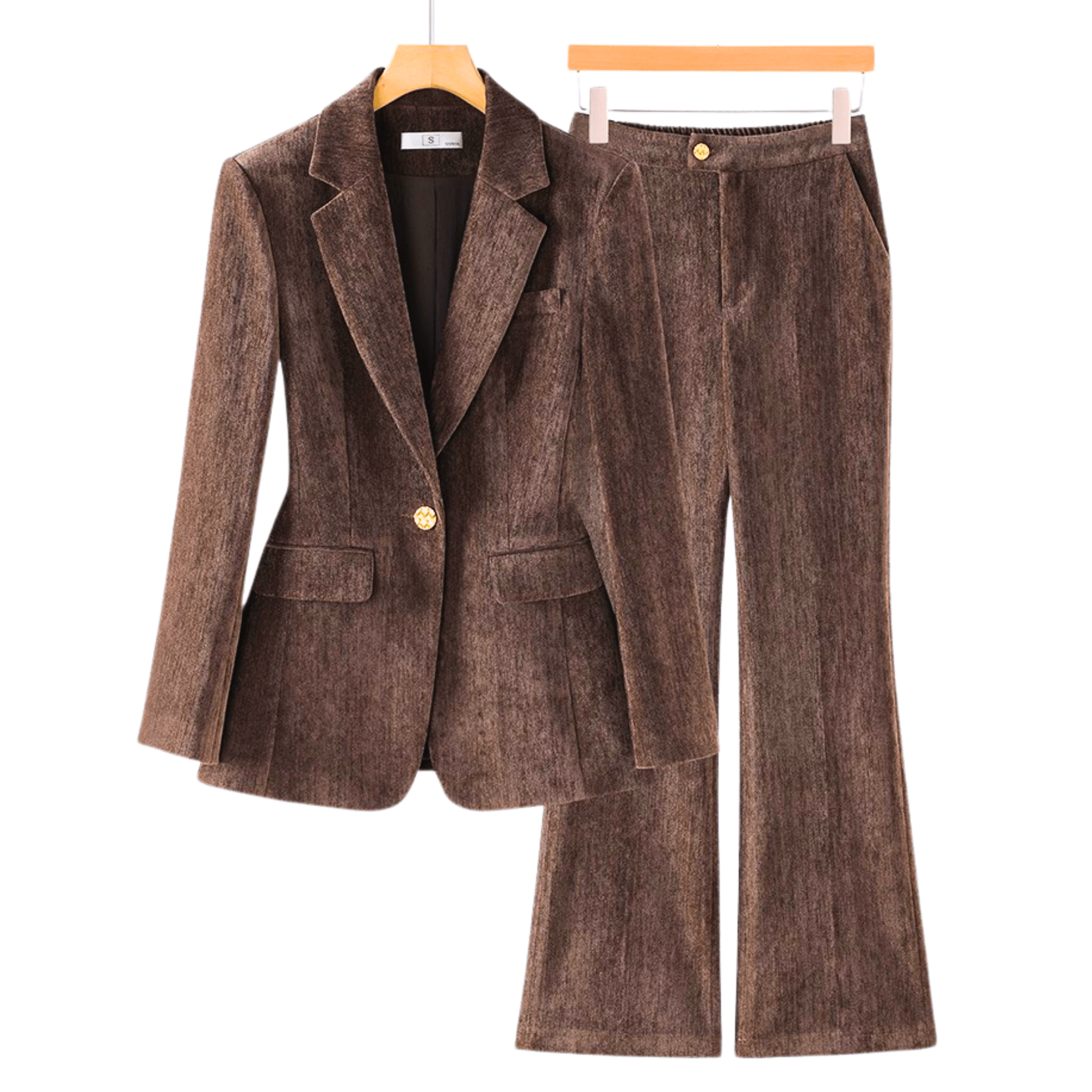 Anne Women's Tailored Blazer and Pants Set – Elegant Summer Co-ord