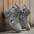 Alpha Men's All-Terrain Military-Grade Camo Combat Boots