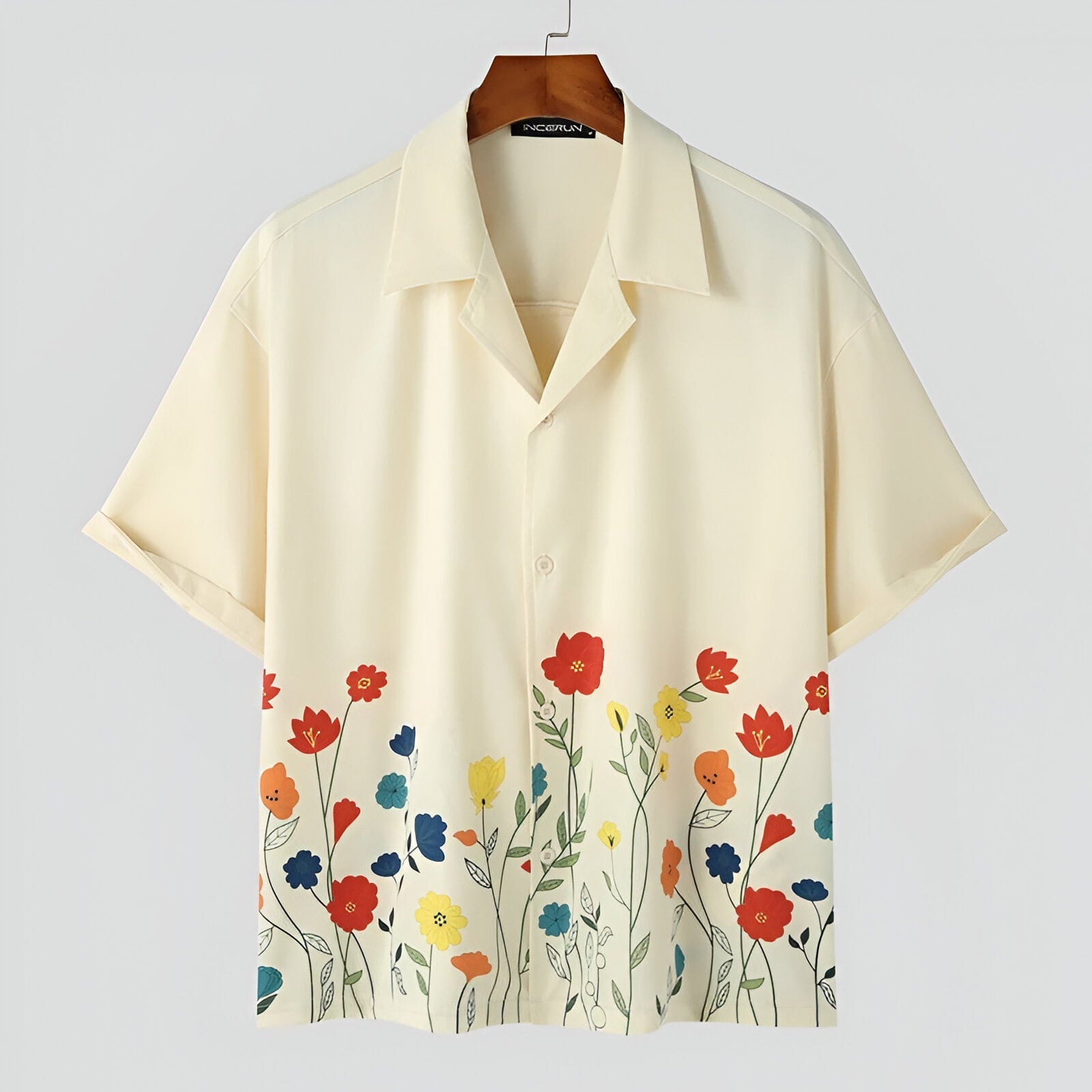 Mateo Soft Floral Summer Shirt – Relaxed Fit Button Down Shirt