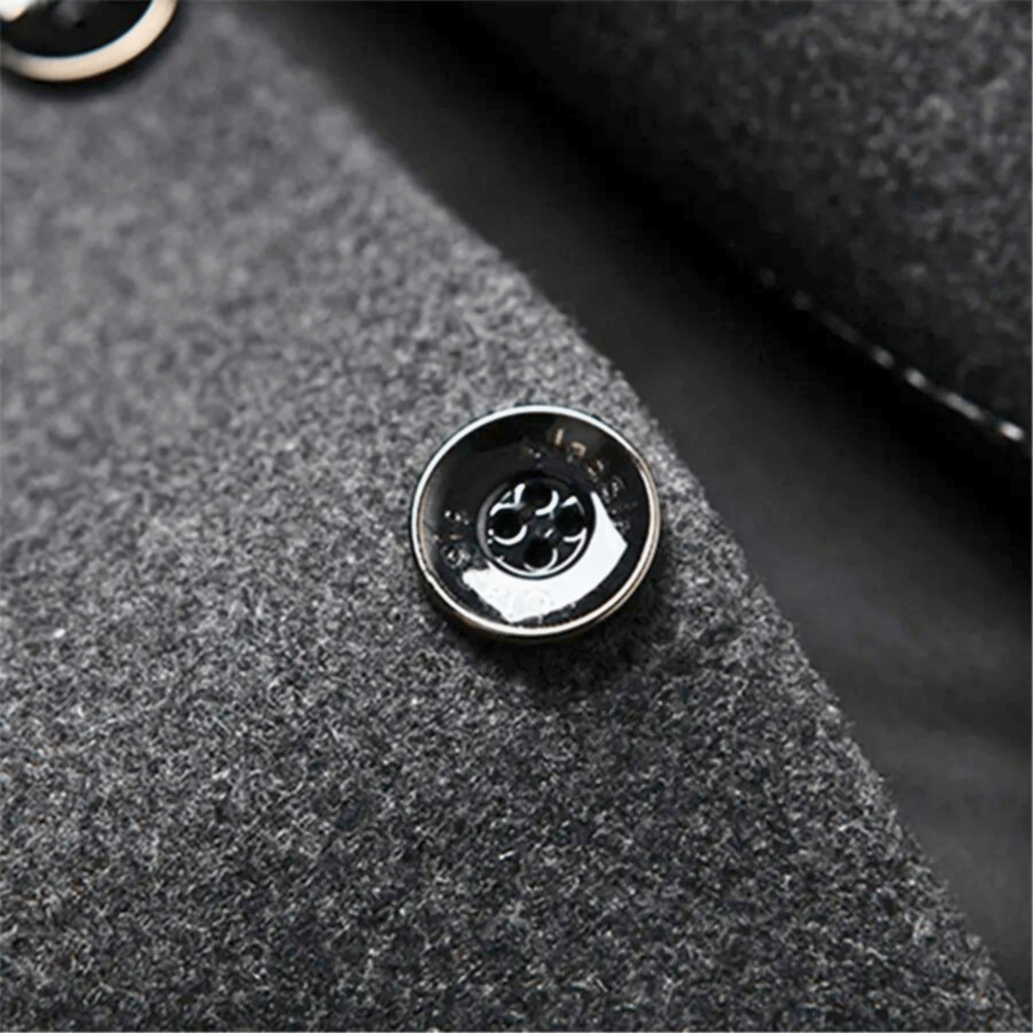 Duran Men's Tailored Wool Blazer – Sport Jacket with Sleek Lining & Front Pockets