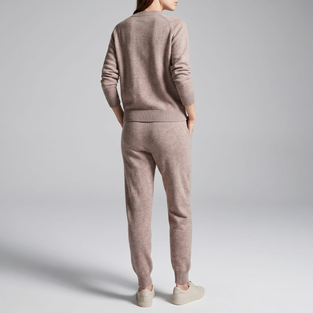 Elowen Soft-Touch Two-Piece Lounge Set – Everyday Comfort Casual Wear