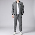 Zelar Hooded Soft-Touch Two-Tone Cotton Tracksuit Set Street Comfort Outfit