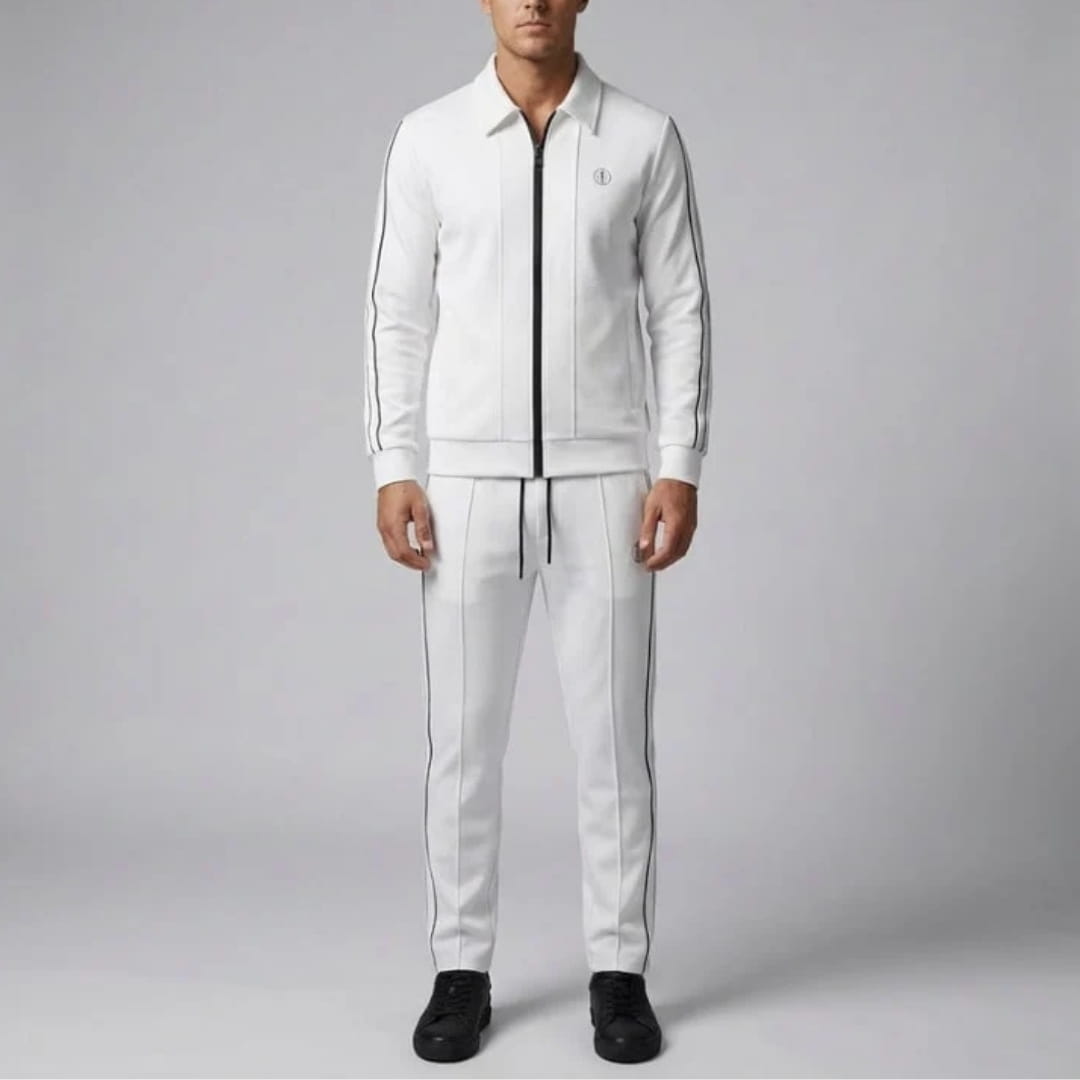 Ryan Breathable Lycra Two-Piece Tracksuit Set – Lightweight Performance Activewear