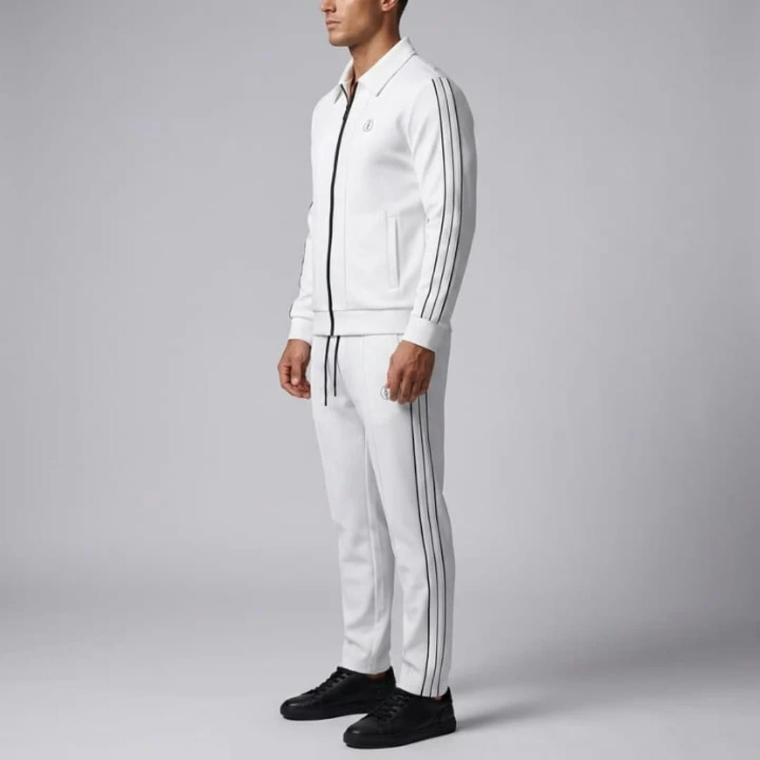 Ryan Breathable Lycra Two-Piece Tracksuit Set – Lightweight Performance Activewear