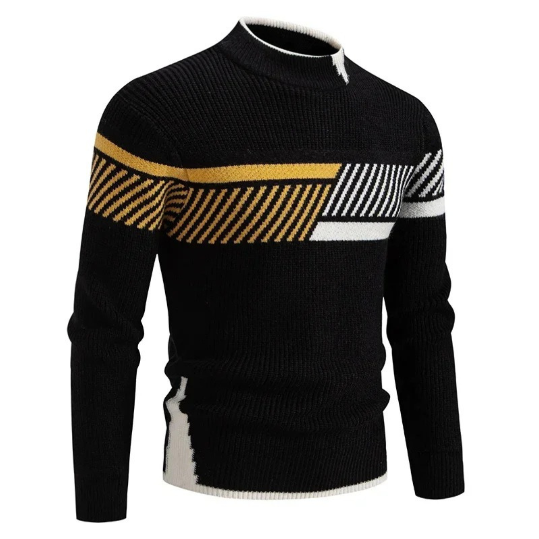 Christiano Men's Classic Knit Pullover Sweater – Refined Comfort Fit