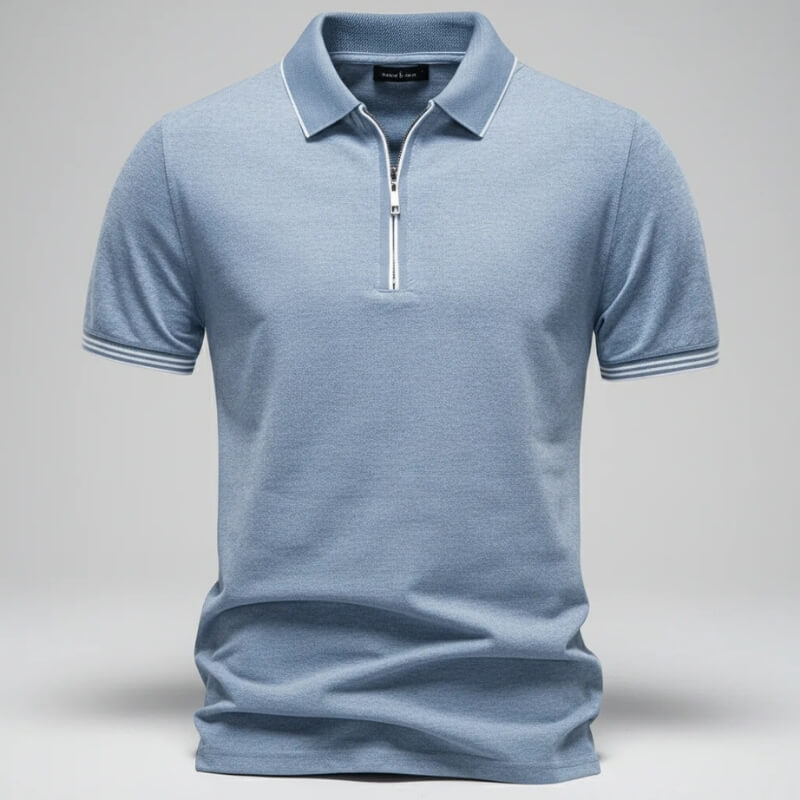 Marco Cotton Blend Golf Shirt – Stretch Performance Tailored Comfort Polo
