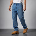 Matteo Distressed Carpenter Denim Jeans – Relaxed Vintage Streetwear Fit