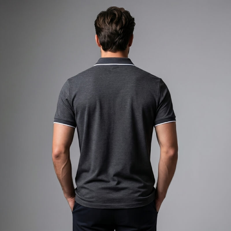 Marco Cotton Blend Golf Shirt – Stretch Performance Tailored Comfort Polo