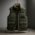 Balthazar Men's Terra Vest – Textured Water-Repellent Outerwear